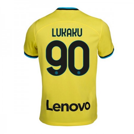 Virallinen pelipaita Inter Milan LUKAKU 90 Kolmas 2022-23 Lyhythihainen - Miesten Virallinen pelipaita Inter Milan LUKAKU 90 Kolmas 2022-23 Lyhythihainen - Miesten